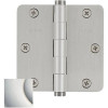 Baldwin 1435055I  Radius Mortise Hinge, Lifetime Bright Nickel