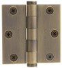Baldwin 1030050I  Square Mortise Hinge, Antique Brass