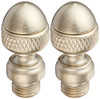 Baldwin 1092056I  Acorn Tip Hinge, Lifetime Satin Nickel