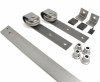 Leathernec 1024-9004SP LN 1024-9004 142 FLT TRK KIT 8 FT BRUSHED NICKEL W/ SPLICE