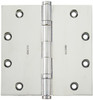 Baldwin 1051260I  Square Ball Bearing Mortise Hinge, Bright Chrome