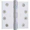 Baldwin 1041260I  Square Ball Bearing Mortise Hinge, Bright Chrome