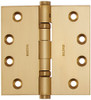 Baldwin 1041033INRP  Non Removable Pin Square Ball Bearing Mortise Hinge, Vintage Brass