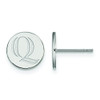 LogoArt SS004QUU Sterling Silver Quinnipiac University Extra Small Post Earrings.