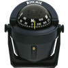 RITCHIE COMPASSES 5100107 Compass, Bracket Mount, 2.75 Dial, Blk.