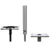 SWIVL-EZE 5609183 SWIV 075 PED KIT 11"POST SATIN