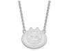 LogoArt SS009STC-18 St. Cloud State Large (3/4 Inch) Pendant w/Necklace (Sterling Sliver)