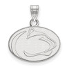 LogoArt SS007PSU Penn State Small (1/2 Inch) Pendant (Sterling Silver)