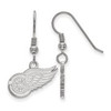 LogoArt SS007RWI Detroit Red Wings Small (1/2 Inch) Dangle Earrings Wire (Sterling Silver)