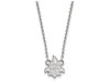 LogoArt SS009UNO-18 Sterling Silver LogoArt University of New Orleans Small Pendant w/Necklace
