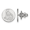 LogoArt SS009SEN Sterling Silver NHL LogoArt Ottawa Senators Lapel