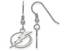 LogoArt SS007LIG Tampa Bay Ligtning Small (1/2 Inch) Dangle Earrings Wire (Sterling Silver)