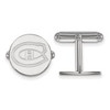 LogoArt SS010CAN Montreal Canadiens Cuff Links (Sterling Silver)