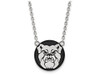 LogoArt SS010BUT-18 Butler Enamel Large (3/4 Inch) Pendant w/Necklace (Sterling Sliver)