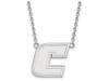LogoArt SS008UTC-18 Sterling Silver LogoArt The U of Tenn at Chattanooga Lg Pend w/Necklace