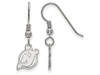 LogoArt SS005DVL New Jersey Devils Extra Small (3/8 Inch) Dangle Earrings Wire (Sterling Silver)