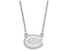 LogoArt SS008STC-18 St. Cloud State Small (1/2 Inch) Pendant w/Necklace (Sterling Sliver)