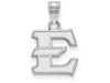 LogoArt SS001ETS Sterling Silver East Tennessee State Small Pendant Chain Included