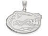 LogoArt SS004UFL Sterling Silver LogoArt University of Florida Large Pendant