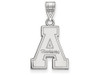 LogoArt SS003APS Sterling Silver LogoArt Appalachian State University Medium Pendant
