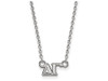 LogoArt SS006DG-18 Sterling Silver LogoArt Delta Gamma XS Pend w/Necklace