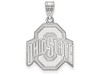 LogoArt SS004OSU Sterling Silver LogoArt Ohio State University Large Pendant