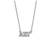 LogoArt SS006ALS-18 Alpha Sigma Tau Extra Small Pendant w/Chain 18 Inch Chain