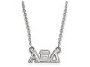 LogoArt SS006AXD-18 Alpha Xi Delta Extra Small Pendant w/Chain 18 Inch Chain