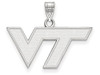 LogoArt SS002VTE Virginia Tech Small (1/2 Inch) Pendant (Sterling Silver)