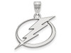 LogoArt SS004LIG Tampa Bay Ligtning Large (3/4 Inch) Pendant (Sterling Silver)