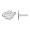 LogoArt SS007WIL Minnesota Wild Extra Small (3/8 Inch) Post Earrings (Sterling Silver)