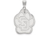 LogoArt SS007USD Sterling Silver LogoArt University of South Dakota XL Pendant