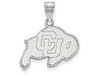 LogoArt SS003UCO Sterling Silver LogoArt University of Colorado Medium Pendant