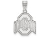 LogoArt SS003OSU Ohio State Medium (5/8 Inch) Pendant (Sterling Silver)