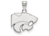 LogoArt SS002KSU Sterling Silver LogoArt Kansas State University Small Pendant