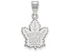 LogoArt SS003MLE Toronto Maple Leafs Medium (5/8 Inch) Pendant (Sterling Silver)