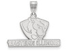 LogoArt SS002EIU Sterling Silver Eastern Illinois University Medium Pendant Chain Included