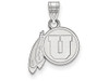 LogoArt SS001UUT Sterling Silver LogoArt University of Utah Small Pendant