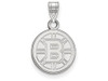 LogoArt SS002BRI Boston Bruins Small (1/2 Inch) Pendant (Sterling Silver)