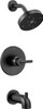 Delta Trinsic: Monitor 14 Series H2Okinetic Tub and Shower Trim Matte Black Delta T14459BL