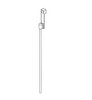 Delta Ara: Single Handle Slider, Lift Rod Chrome Delta RP90058