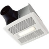 Broan AE110SL -Broan Invent Energy Star Certified Humidity Sensing Fan with Led Light,, 110 CFM 1.0 Sones,, White