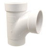 "Nibco" 481124 4" Spigot x H x H, PVC DWV Sanitary STREET Tee