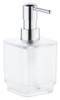 Grohe Selection Cube Soap Dispenser Starlight Chrome Grohe 40805000