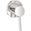 Grohe 29106001  Concetto 1-Handle 3-Way Diverter Valve Only Trim Kit In Starlight Chrome (Valve Sold Separately)