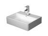 Duravit Handrinse basin 450 mm DuraSquare white,w/o OF,w.TP,1 TH Duravit 0732450041
