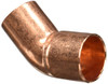 "Nibco" 606234 NIBCO 606-2, 3/4 45 degree Fitting Elbow, Fitting x C Wrot, 3/4", Copper