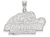 LogoArt SS001SAM Sterling Silver Southern University Large Pendant Chain Included