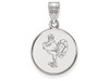 LogoArt SS078VTE Virginia Tech Medium (5/8 Inch) Disc Pendant (Sterling Sliver)