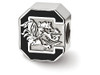 LogoArt SS500USO Sterling Silver LogoArt U of South Carolina Enameled Logo Bead